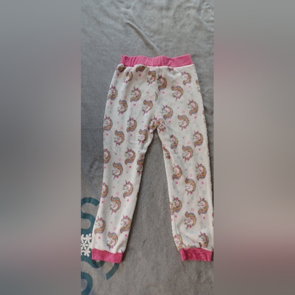 Fuzzy pajama pants